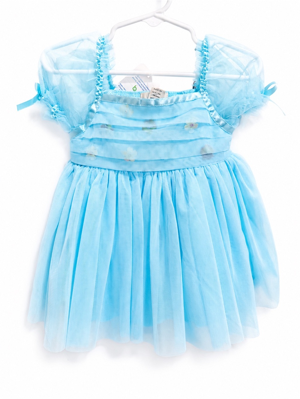 Peek Light Blue Tulle Party Dress for Girls